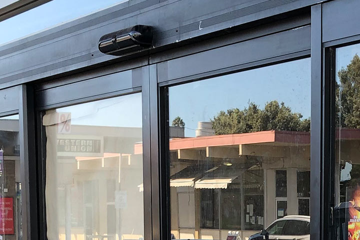 Automatic door repaired at jewelry store in Jackson, California