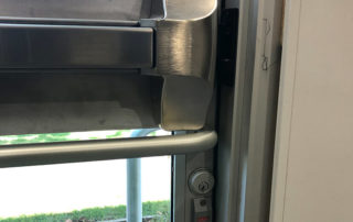 door handle installation