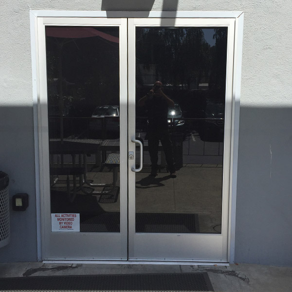 Commercial doors in El Dorado Hills installed by CLAD