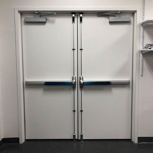 metal security doors added by our team