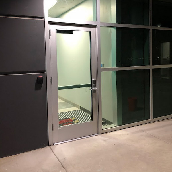 our pros installed these commercial doors in Roseville 