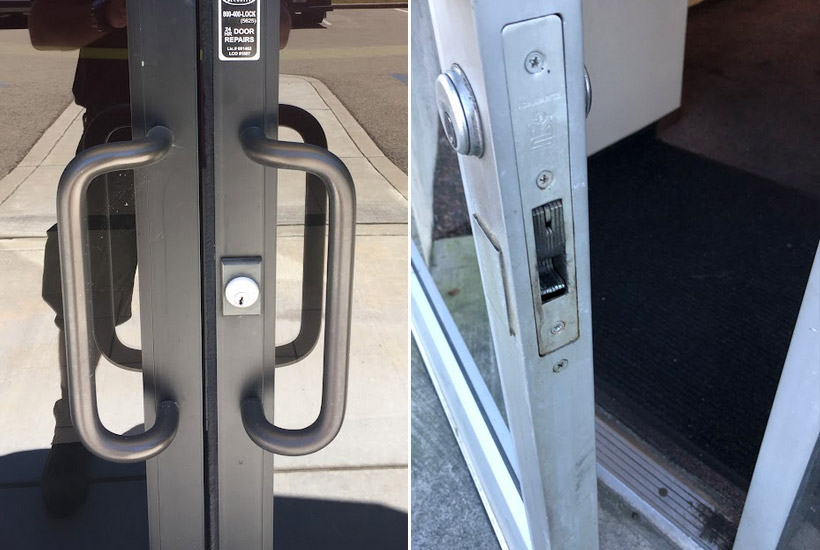 handle installation is part of our commercial door hardware services
