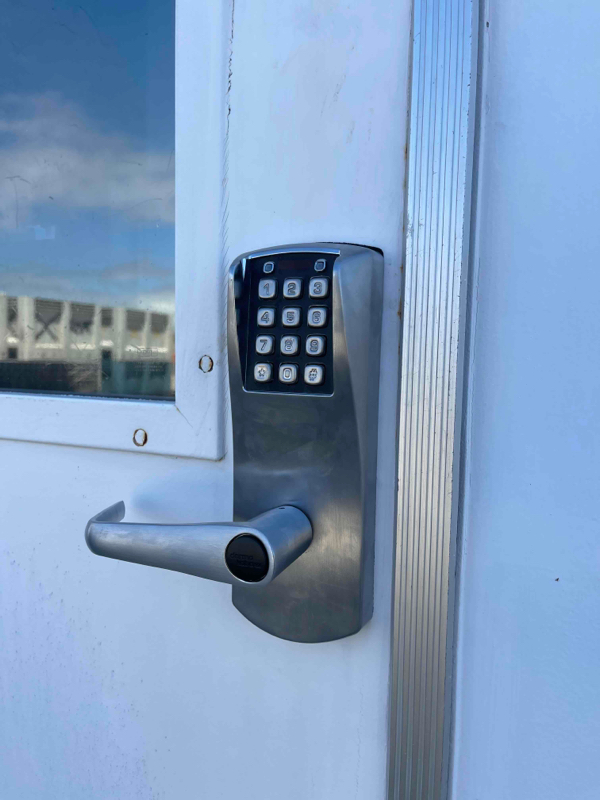 keypad lock entry system