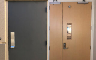 hollow metal vs. solid core wood doors