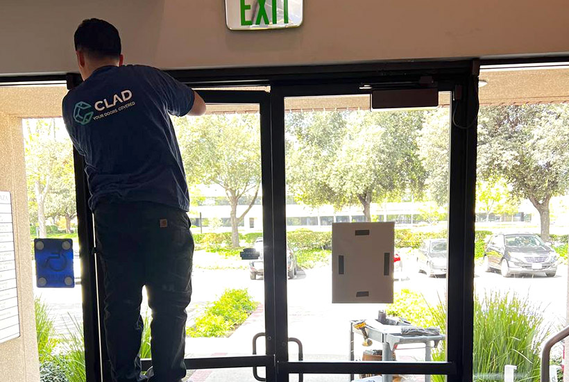 when to repair or replace a commercial door