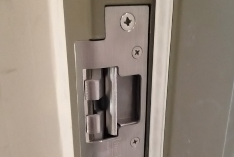 when does it make sense to install a magnetic lock instead of an electric strike?