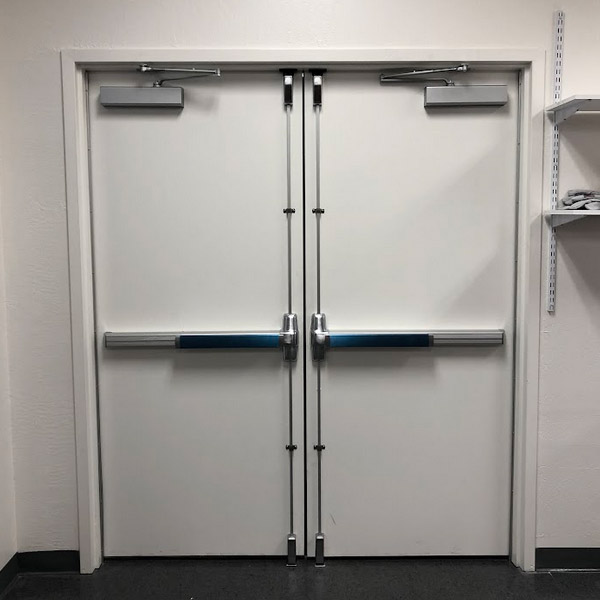 Our team installed these commercial doors in Cameron Park, CA
